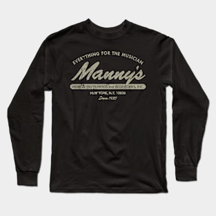 Manny's Music - New York Long Sleeve T-Shirt